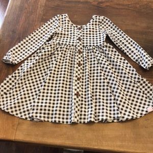 Sweet Honey Gingham Dress